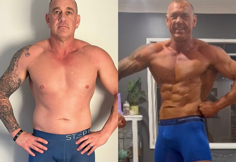 Clint, before and after coaching with Rock Solid Coaching