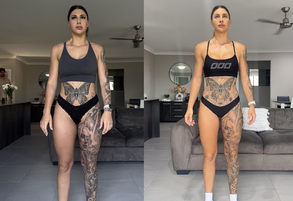 Emma, before and after coaching with Rock Solid Coaching