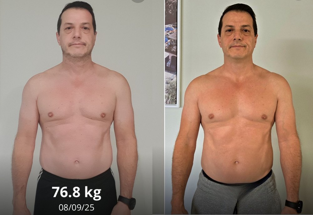 Raymond, before and after coaching with Rock Solid Coaching